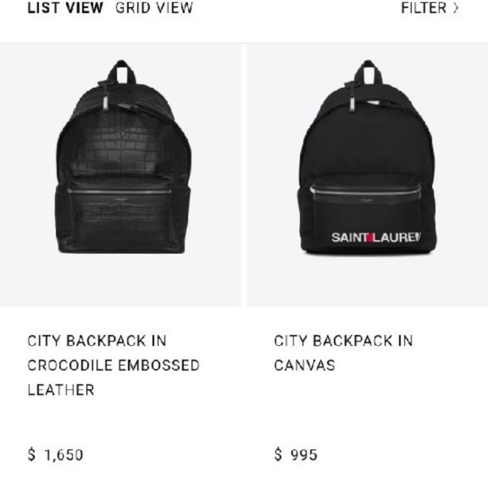 YSL Backpack Authentic - Picture 2 of 8